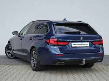 BMW Seria 5 G30-G31 Touring Facelifting 2.0 530i 252KM 2021 BMW 530 FV-23%, Hak, Skrętna oś, Fotele komfortowe, zdjęcie 2