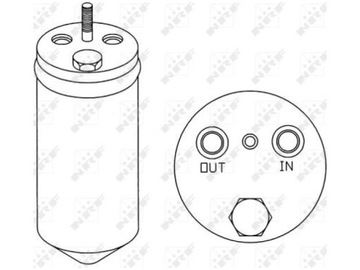 SUŠIČ KLIMATIZACE DAEWOO MATIZ M100 M150 0.8 1.0 98-04 98-02