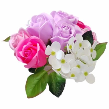 Букет мыльных цветов, композиция, центральное украшение, мыльные розы, ПОДАРОК, подарок