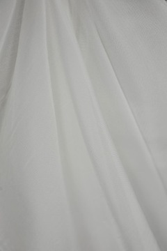 SZYFON MUŚLIN GŁADKI O SPLOT JEDWABNY CH52 Ivory