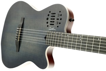 GODIN MULTIAC ACS DENIM BLUE FLAME самая редкая и красивая топ-модель