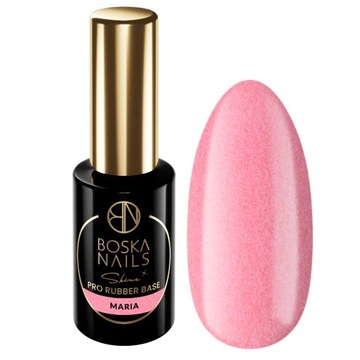 BOSKA NAILS Baza kauczukowa RUBBER BASE PRO MARIA 10ml