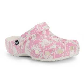 Klapki Crocs Classic Duke Print Clog pink tweed 38-39 EU