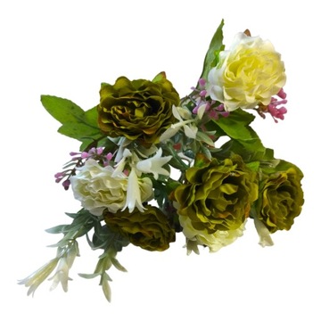 Гвоздики мини-букет цветы искусственные цветы венок центральный 7 шт.