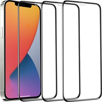 3 sztuki SZKŁO FULL GLUE 5D do iPhone 12 Mini