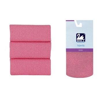 Wola BASIC bawełniane rajstopy, PINK C6F, 140-146