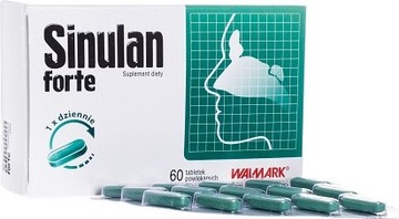 Sinulan Forte 60 tabletek ZATOKI ZATKANY NOS