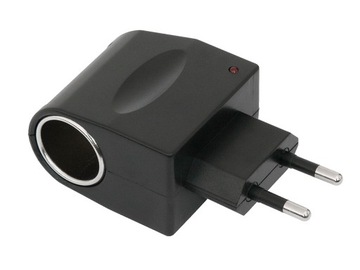 ADAPTER NAPIĘCIA 230V/12V1A GNIAZDO ZAPALNICZKI