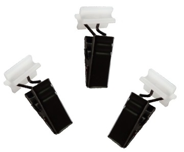 ЛЯГУШКА С НАПРАВЛЯЮЩЕЙ ДЛЯ АЛЮМИНИЕВОГО КАРДИНА SLIM METAL 100 шт.