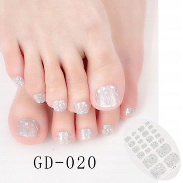Оптовые наклейки для ногтей Chaming Toe High Qual