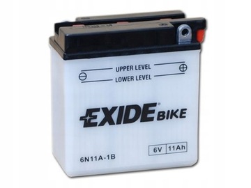 AKUMULATOR EXIDE 6V 11Ah 80A 6N11A-1B