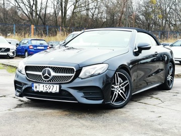 Mercedes Klasa E W213 Cabrio 2.0 300 245KM 2018 MERCEDES F-VAT23%, E300 Cabrio, Burmester, Automat, Skóra, zdjęcie 2