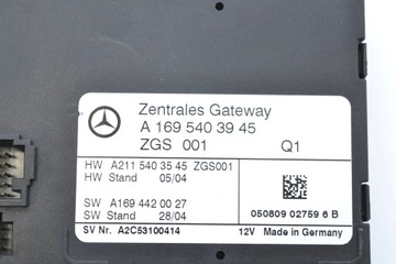 MERCEDES-BENZ A W169 2007 JINÉ VYBAVENÍ ELEKTRICKÉ
