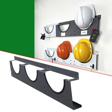 Вешалка для шлема Прочный прочный держатель для шлема, держатель для шлема, серый