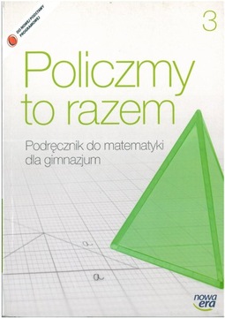 MATEMATYKA POLICZMY TO RAZEM 3 PODRĘCZNIK Jerzy Janowicz