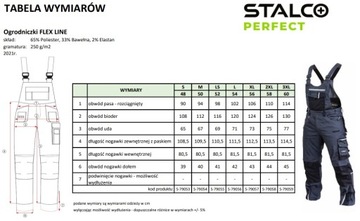 Сталко рабочие штаны на брекетах xxxl 60 S-79059