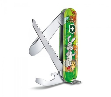 Zestaw dla dzieci scyzoryk My First Victorinox, zwierzęca edycja Królik „Ho