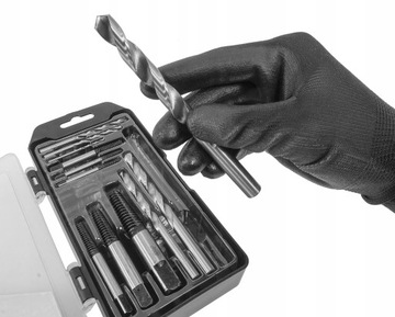 VERKE V86480 WYKRĘTAKI DO URWANYCH ZERWANYCH UKRĘCONYCH ZŁAMANYCH ŚRUB