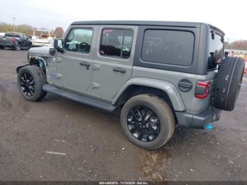 Jeep Wrangler IV 2022 Jeep Wrangler 4XE Unlimited Sahara 2022 2.0L 2.0 Hybryda 270KM, zdjęcie 3