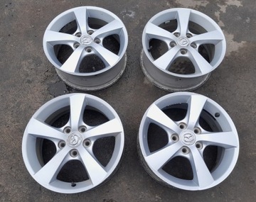 ALU RÁFKY 16 5X114,3 MAZDA 3 5 6 6,5X16 ET52,5 KIA HYUNDAI MITSUBISHI