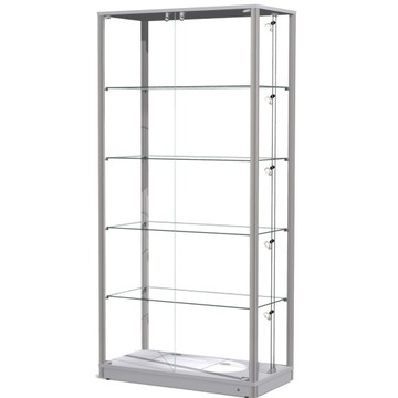 Gablota Szklana Sklepowa na Modele Puchary Profil Aluminiowy