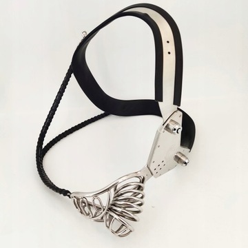 Мужской двойной провод из нержавеющей стали сзади Chasti