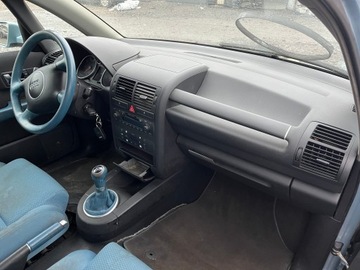 KONZOLA DESKA AIRBAG PLOCHA PÁSY SENSOR AUDI A2 1999-2005