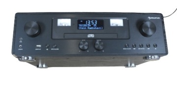 Auna 10034079 ретро DAB+FM радио BT зарядное устройство IQ