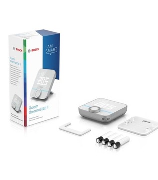 Контроллер комнатного термостата Bosch Smart Home II работает