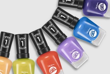 Темно-синий лак для ногтей Miracle Gel 605 Desert Reign Sally Hansen 14,7 мл