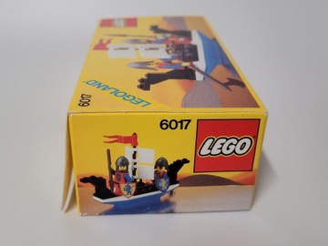6017 Lego Castle Legoland с инструкциями по BOX, использовался в 1987 году.