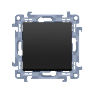 Wyłącznik pojedynczy czarny mat Simon10 CW1.01/49