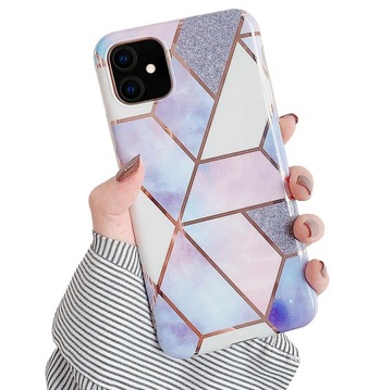 ETUI FIOLETOWE MARMUR CASE do Apple iPhone 12