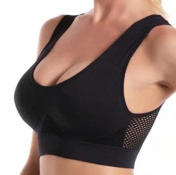 BIUSTONOSZ STANIK SPORTOWY BEZSZWOWY TOP ROZ S-6XL