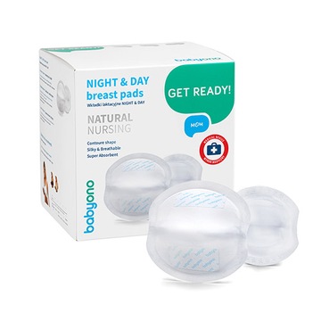 BABYONO WKŁADKI LAKTACYJNE NIGHT&DAY 40szt 297