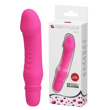 Różowy Mini Wibrator - Pretty Love Stev