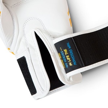 Перчатки для тайского бокса StormCloud Blizzard Monstercloud, белые, 10 унций