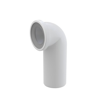 ПОДКЛЮЧЕНИЕ К ТУАЛЕТУ - КОЛЕНО 90 ГРАДУСОВ.