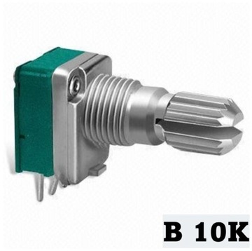 Potencjometr obrotowy 10k Ohm liniowy 9x11mm B10K