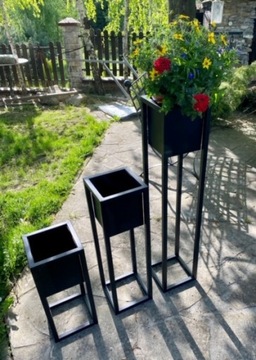 ПОДСТАВКА ДЛЯ ЦВЕТОВ МЕТАЛЛ ЦВЕТОЧНЫЙ ГОРШОК 70 СМ - ДЛЯ САДА И ДОМА