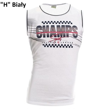 H Koszulka Męska Tshirt Bezrękawnik roz XL Kolory