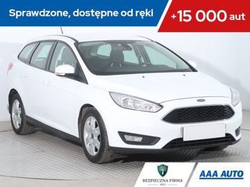 Ford Focus III Kombi Facelifting 1.5 TDCi ECOnetic 105KM 2015 Ford Focus 1.5 TDCi, Serwis ASO, Navi, Klima