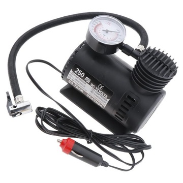 Mini sprężarka powietrza 300PSI DC12V przenośna elektryczna pompa samochodowa do pompowania opon