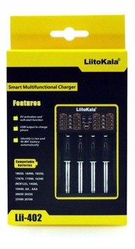 Liitokala Slots Многофункциональное зарядное устройство