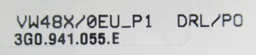 VW PASSAT B8 GTE FACELIFT HALOGEN LEVÝ LED NOVÝ ORIG.