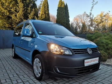 Volkswagen Caddy III Kombi Facelifting 1.6 TDI 102KM 2013 Volkswagen Caddy 1.6 TDI 102KM Long Klimatronic, zdjęcie 2