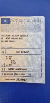 Kia Rio IV 2022 Kia Rio 2022r, SALON POLSKA. Uszkodzone boki. Jezdzi. Faktura VAT 23 brut, zdjęcie 13