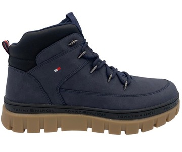 Buty chłopięce trzewiki sportowe ocieplane Tommy Hilfiger rozmiar 40