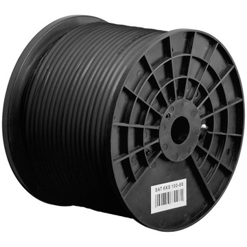 Kabel RG6 koncentrtczny 1,1mm CCS Kl.A Goobay 100m