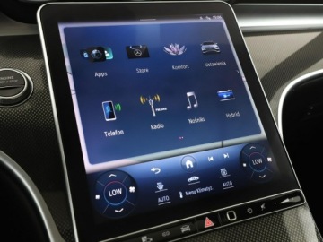 Mercedes Klasa C W206 Limuzyna Plug-in 2.0 300e 313KM 2021 Mercedes C 300 PHEV full LED skóra/alcantara, zdjęcie 23